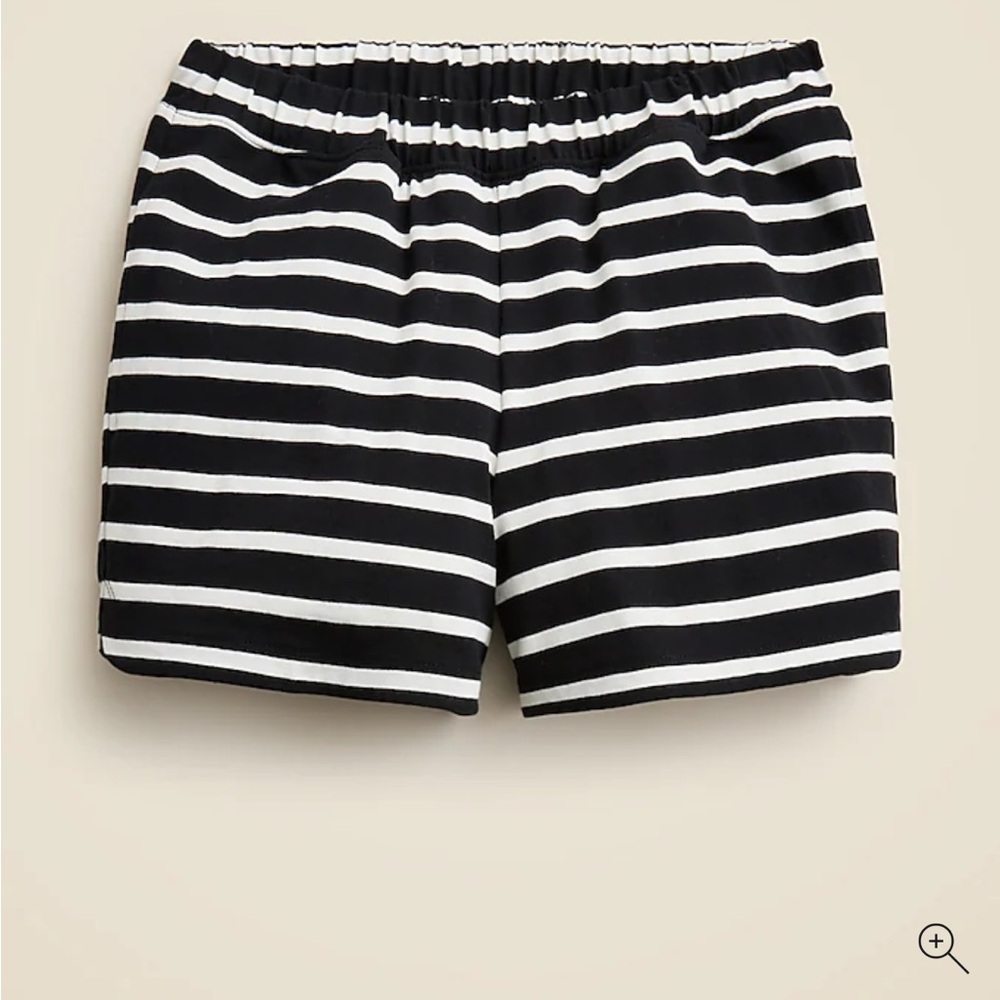 NEW!! J. Crew New mariner jersey short in stripe